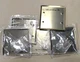 Mulberry 97152 Stainless  Steel Blank 2 Gang covers Lot of 5 F14