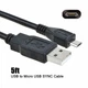 Micro USB Charging Cable Cord for XVIVE U2 Electric Guitar Transmitter Receiver
