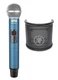 Mackie PF-100 Pop Filter + EMB Pro UHF EMIC-43XL Wireless Handheld Microphone