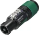 Neutrik NL4FXX-W-S 4-Pole speakON Cable Connector, Green