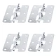 Antrader Take-Apart/Lift Off Hinge Door Hinges Chrome Flight Case Silver Tone 