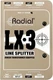 Radial LX3 3-channel Balanced Line Splitter w/Isol