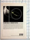 1950s ITT Vectorcardiograph 3-D Heart Scan Medical Tech Ad Ephemera