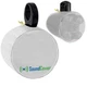 SoundCover 600D Marine Wake Tower Speaker Covers &ndash; Large (H 14" LARGE, White