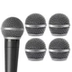Zorfeter 4 PCS SM58 Microphone Head Replacement, Standard Size Grille Mic... 