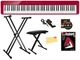 Casio PX-S1100 Privia Slim Digital Piano - Red w/ Adjustable Stand