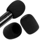 Piriuuo 2 Pcs Microphone Covers Foam, Soft Mic Covers for Microphones Microph...