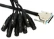 Mogami Gold DB25-XLRF 8-channel Analog Interface Cable - 15'