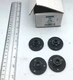 Shure Lot of 4 Mounting Flange for Gooseneck, Shaft Microphone Black A12B New